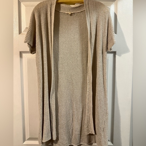 Eileen Fisher short sleeve cardigan - Picture 1 of 3